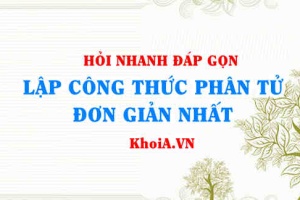 Công thức đơn giản nhất của hợp chất hữu cơ - Hỏi đáp môn Hoá